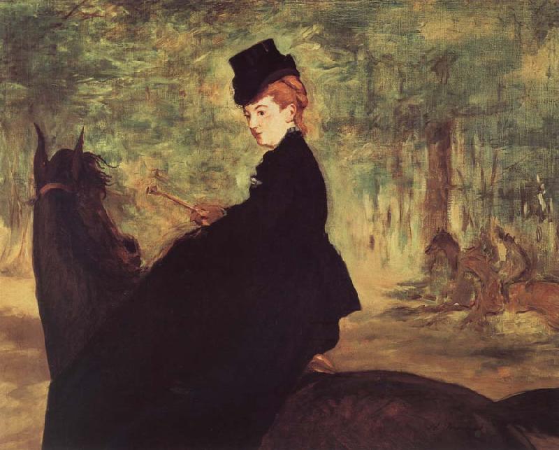 Edouard Manet The horseman oil painting image
